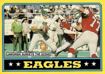 1986 Topps #268 Eagles Team Leaders Front