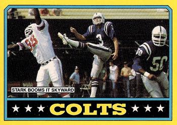 1986 Topps #314 Colts Team Leaders Front