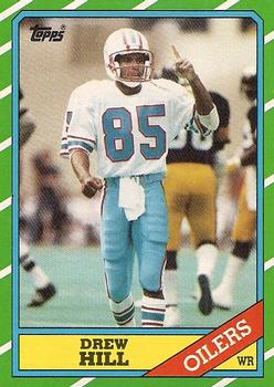1986 Topps #353 Drew Hill Front
