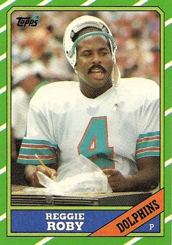 1986 Topps #59 Reggie Roby Front