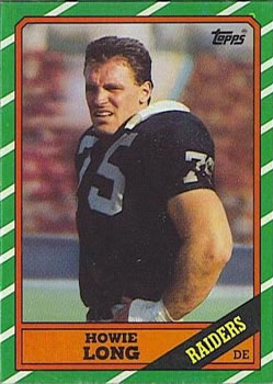 1986 Topps #67 Howie Long Front
