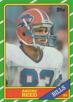1986 Topps #388 Andre Reed Front