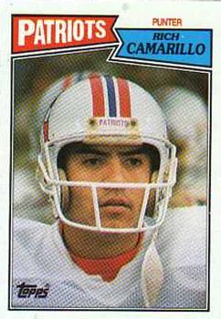 1987 Topps #105 Rich Camarillo Front