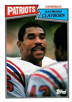 1987 Topps #110 Raymond Clayborn Front