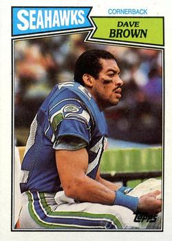 1987 Topps #182 Dave Brown Front