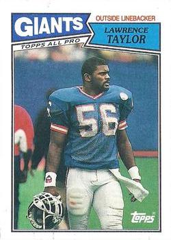 1987 Topps #26 Lawrence Taylor Front