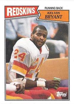 1987 Topps #66 Kelvin Bryant Front