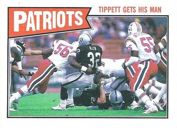1987 Topps #96 Andre Tippett Front