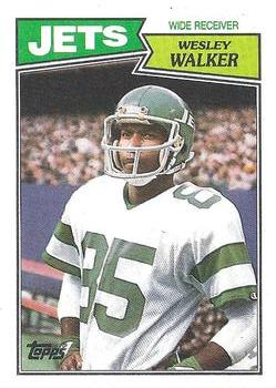 1987 Topps #132 Wesley Walker Front