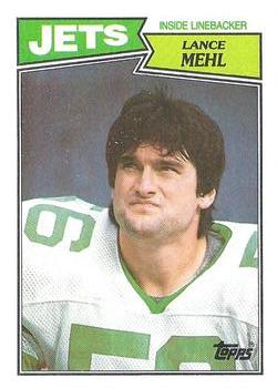 1987 Topps #139 Lance Mehl Front