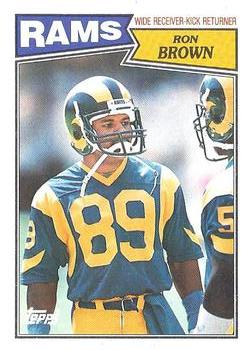 1987 Topps #148 Ron Brown Front