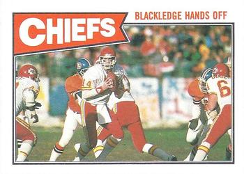 1987 Topps #160 Todd Blackledge Front