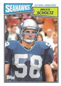 1987 Topps #178 Bruce Scholtz Front