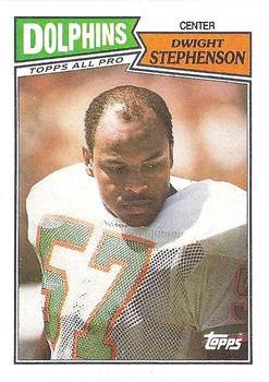 1987 Topps #242 Dwight Stephenson Front