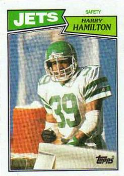 1987 Topps #141 Harry Hamilton Front