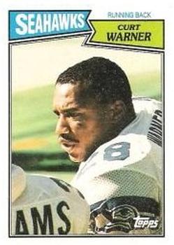 1987 Topps #174 Curt Warner Front