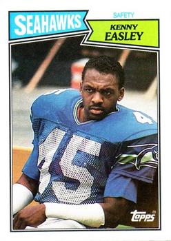 1987 Topps #183 Kenny Easley Front