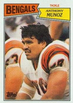1987 Topps #192 Anthony Munoz Front