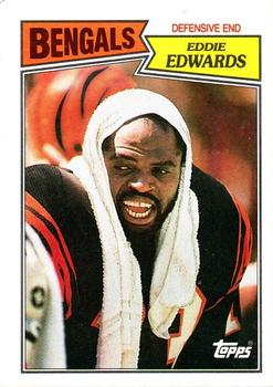 1987 Topps #194 Eddie Edwards Front