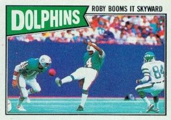 1987 Topps #232 Reggie Roby Front