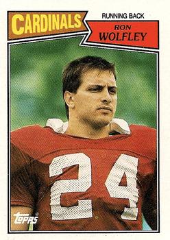 1987 Topps #333 Ron Wolfley Front