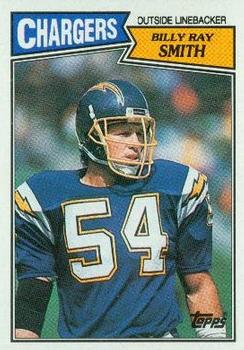 1987 Topps #348 Billy Ray Smith Front