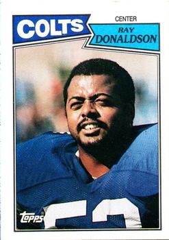 1987 Topps #381 Ray Donaldson Front