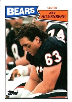 1987 Topps #52 Jay Hilgenberg Front