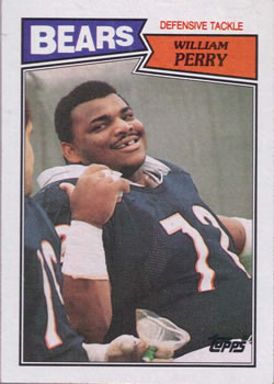 1987 Topps #55 William Perry Front