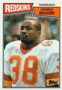 1987 Topps #65 George Rogers Front