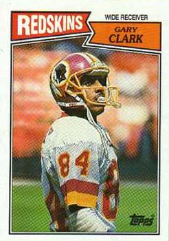 1987 Topps #68 Gary Clark Front