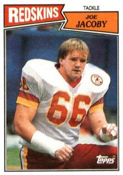 1987 Topps #72 Joe Jacoby Front