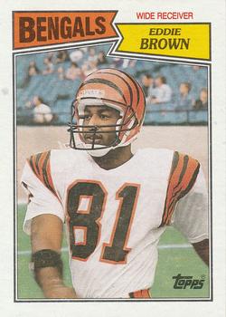 1987 Topps #189 Eddie Brown Front