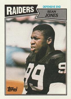 1987 Topps #222 Sean Jones Front