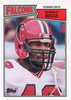 1987 Topps #250 Gerald Riggs Front