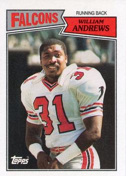1987 Topps #251 William Andrews Front