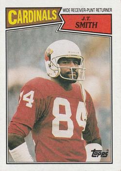 1987 Topps #334 J.T. Smith Front