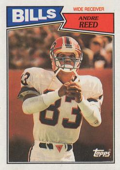 1987 Topps #365 Andre Reed Front