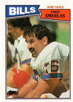 1987 Topps #368 Fred Smerlas Front