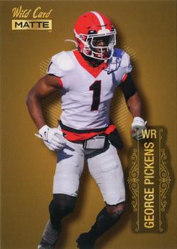 2022 Wild Card Matte #MB-45 George Pickens Front