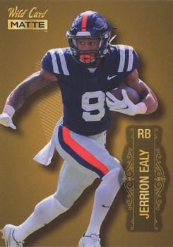 2022 Wild Card Matte #MB-63 Jerrion Ealy Front