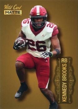 2022 Wild Card Matte #MB-70 Kennedy Brooks Front