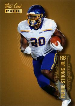 2022 Wild Card Matte #MB-94 Pierre Strong Jr. Front