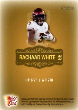 2022 Wild Card Matte #MB-96 Rachaad White Back