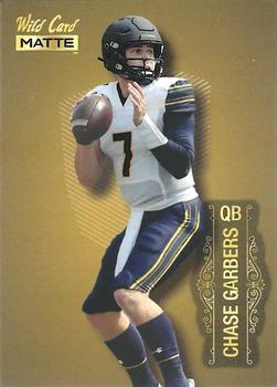 2022 Wild Card Matte #MB-129 Chase Garbers Front