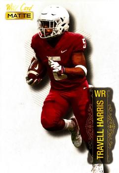2022 Wild Card Matte - White #MB-111 Travell Harris Front