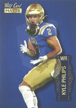 2022 Wild Card Matte - Blue #MB-77 Kyle Philips Front