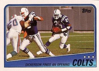 1988 Topps #116 Colts Team Leaders - Eric Dickerson Front