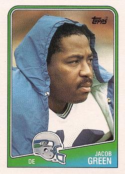 1988 Topps #140 Jacob Green Front