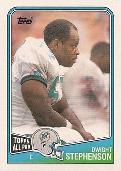 1988 Topps #196 Dwight Stephenson Front